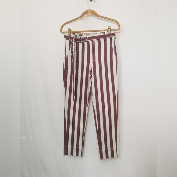 UNIQ USA Striped Ankle pants - Picture 1 of 11